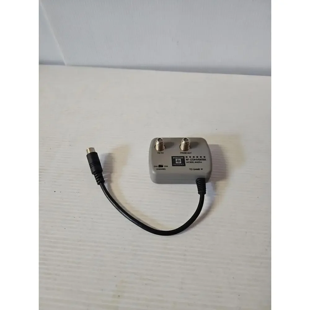 Mad Catz RF Converter for PS1, Sega Saturn, Genesis II, CD, 32X 6004 Trl7#74